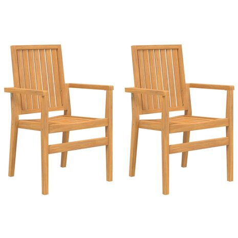 3-delige Tuinset massief teakhout