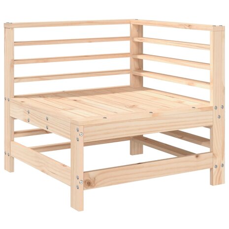 5-delige Loungeset massief grenenhout