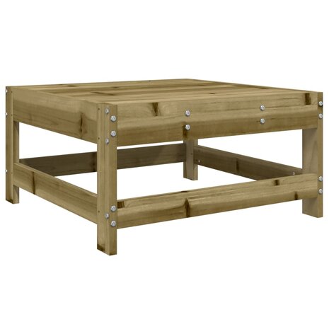 4-delige Loungeset geïmpregneerd grenenhout