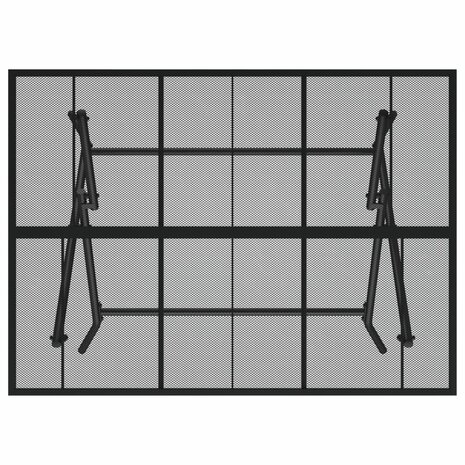 Tuintafel inklapbaar 110x80x72 cm staalgaas antracietkleurig