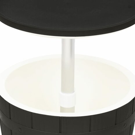 IJskoeltafel 3-in-1 polypropeen zwart