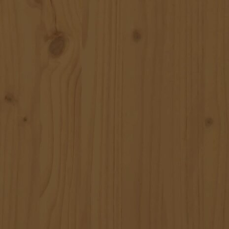 Tuinbijzettafel 40x38x28,5 cm massief grenenhout honingbruin