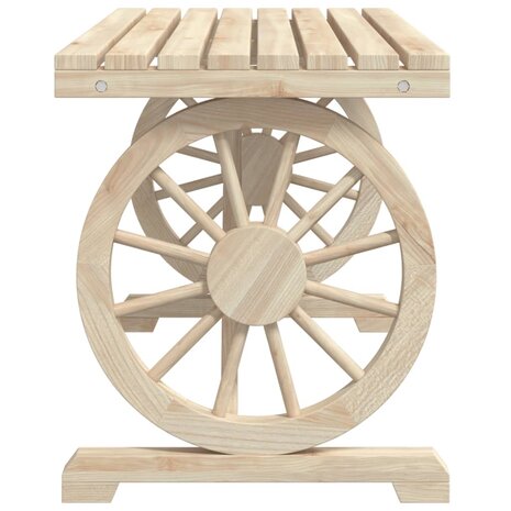 Tuintafel 115x55x65 cm massief vurenhout