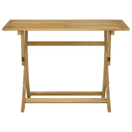 Tuintafel inklapbaar 110x55x75 cm massief acaciahout