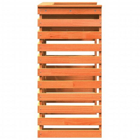 Tuinbartafel wasbruin 113,5x50x103 cm massief grenenhout