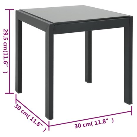 Ligbedden 2 st met tafel textileen en staal