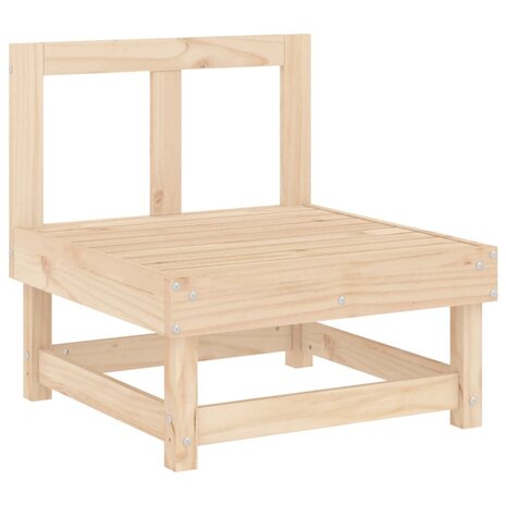 3-delige Loungeset massief grenenhout