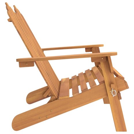 Tuinbank Adirondack 126 cm massief acaciahout