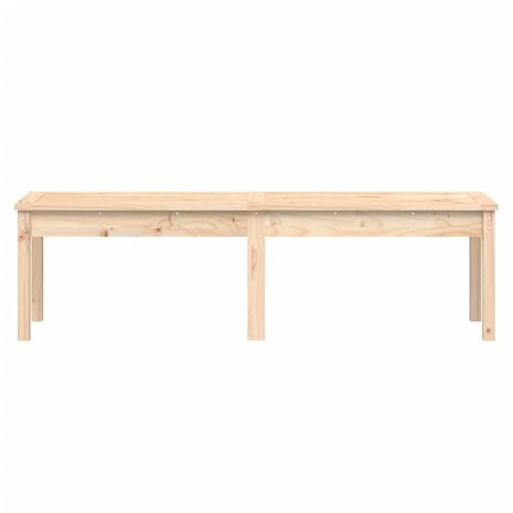 Tuinbank 2-zits 159,5x44x45 cm massief grenenhout