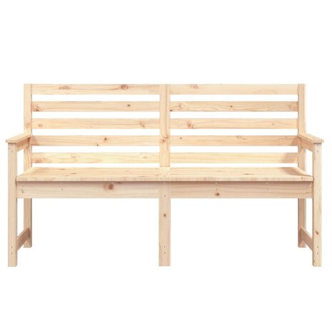 Tuinbank 159,5x48x91,5 cm massief grenenhout