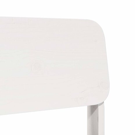 Tuinstoelen 2 st 60x52,5x72 cm massief grenenhout wit