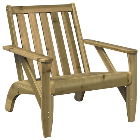 Tuinstoelen Adirondack 2 st 75x77x77 cm geïmpregneerd hout