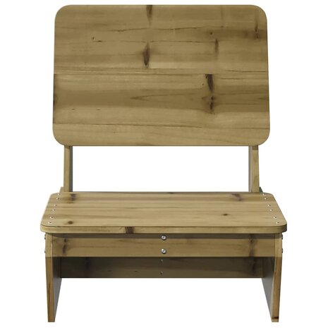 Tuinstoel 60x64x70,5 cm geïmpregneerd grenenhout