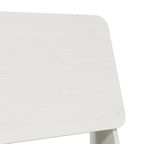 Tuinstoelen 2 st 60x64x70,5 cm massief grenenhout wit