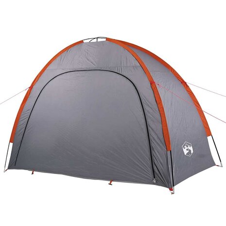 Opbergtent waterdicht grijs en oranje