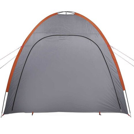 Opbergtent waterdicht grijs en oranje