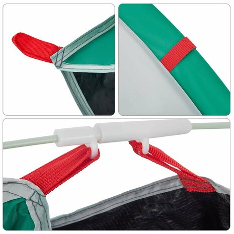 Strandtent pop-up waterdicht zeegroen