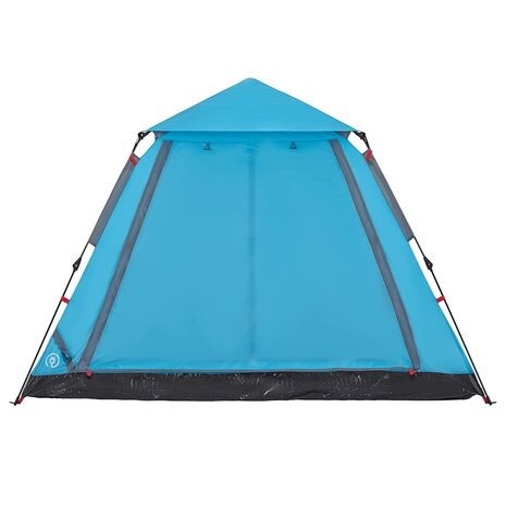Koepeltent 5-persoons snelontgrendeling blauw