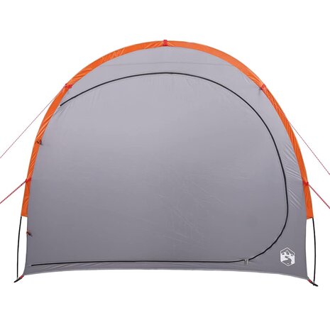 Opbergtent waterdicht grijs en oranje