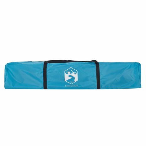 Koepeltent 3-persoons snelontgrendeling blauw