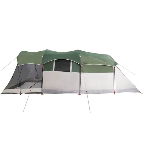 Tunneltent 8-persoons waterdicht groen