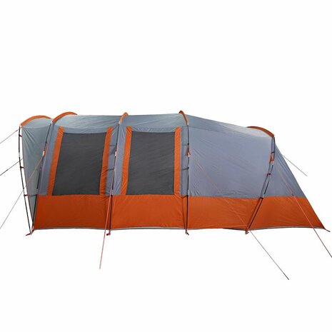 Tunneltent 8-persoons waterdicht grijs