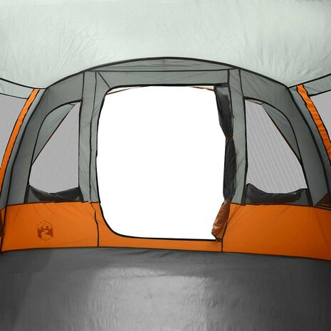 Tunneltent 8-persoons waterdicht grijs