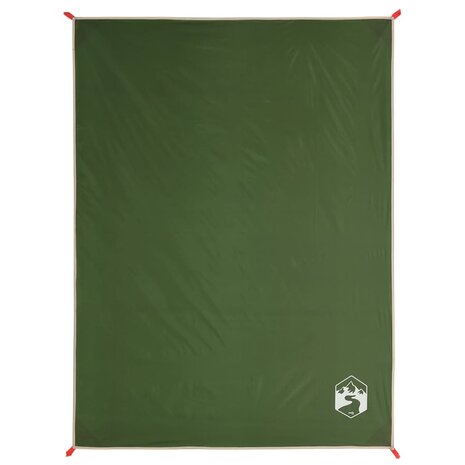 Picknickkleed met haringen 205x155 cm groen