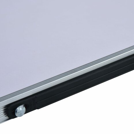 Campingtafel inklapbaar 60x40 cm aluminium wit