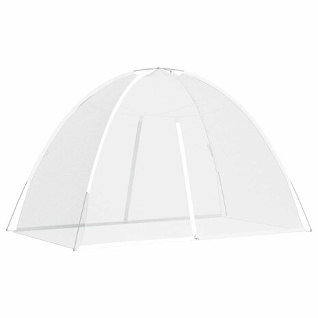 Klamboe met deuren Mongolia 220 gaas 200x120x130 cm wit
