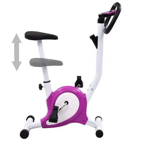 Hometrainer met bandweerstand paars