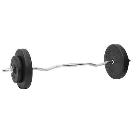Halterset met gewichten 60 kg