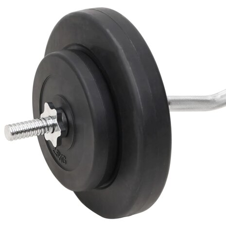 Halterset met gewichten 60 kg