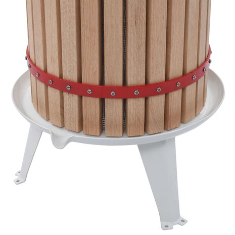 2-delige Fruit- en wijnpers met stamperset