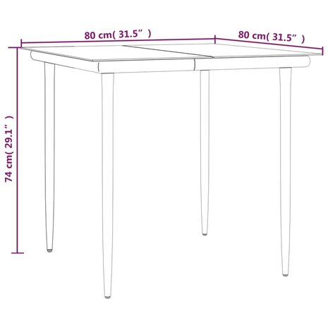 3-delige Tuinset met kussens poly rattan zwart en grijs