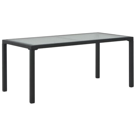 Loungeset met kussens 3-delig poly rattan grijs