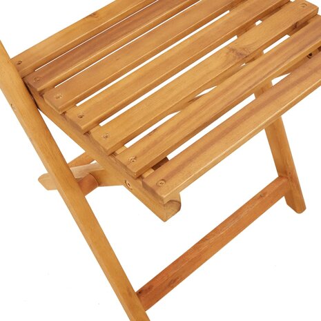 Tuinstoelen 6 st inklapbaar poly rattan en massief hout grijs