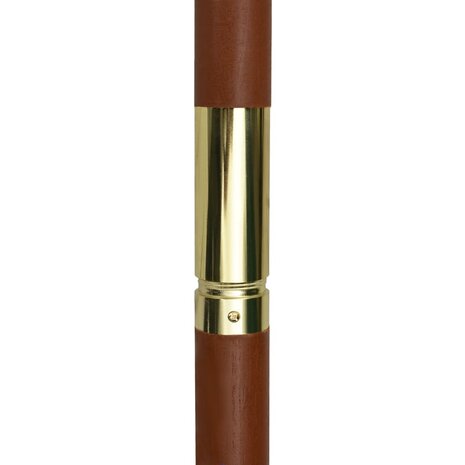 Parasol met houten paal 200x300 cm antraciet
