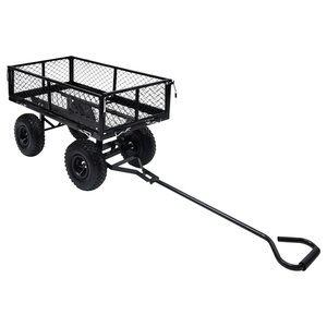 Tuinwagen 250 kg zwart