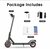 i9 8,5 inch elektrische step 350W 7,5Ah scooter voor volwassenen 30 km/u snelheid 30 km maximaal bereik honingraatband opvouwbare scooters met APP