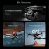 2025 Nieuwe V168 Max Drone 8K Professionele 5G GPS HD Dual Camera Fotografie 5 KM Borstelloze Opvouwbare Groot scherm RC Quadcopter Speelgoed_